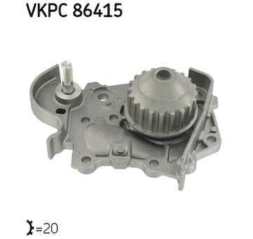 Vodní čerpadlo, chlazení motoru SKF VKPC 86415