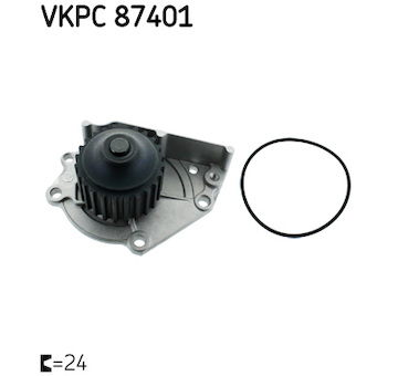 Vodní čerpadlo, chlazení motoru SKF VKPC 87401