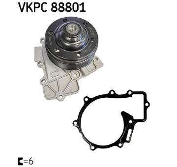 Vodní čerpadlo, chlazení motoru SKF VKPC 88801