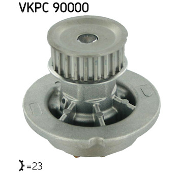 Vodní čerpadlo, chlazení motoru SKF VKPC 90000