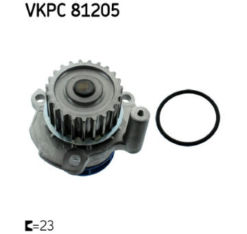 Vodní čerpadlo, chlazení motoru SKF VKPC 81205