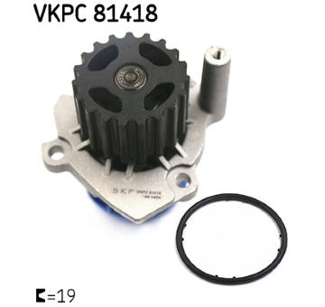 Vodní čerpadlo, chlazení motoru SKF VKPC 81418