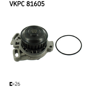 Vodní čerpadlo, chlazení motoru SKF VKPC 81605