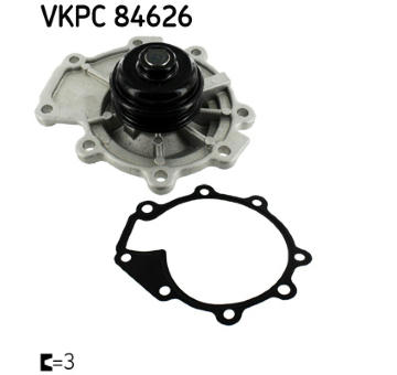 Vodní čerpadlo, chlazení motoru SKF VKPC 84626