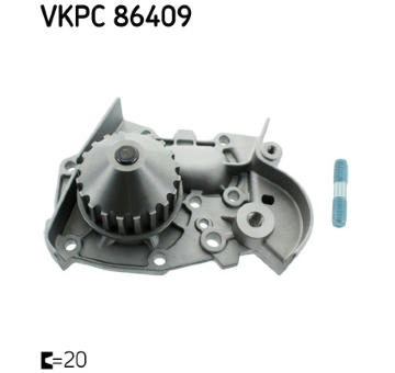 Vodné čerpadlo, chladenie motora SKF VKPC 86409