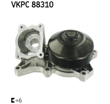 Vodné čerpadlo, chladenie motora SKF VKPC 88310