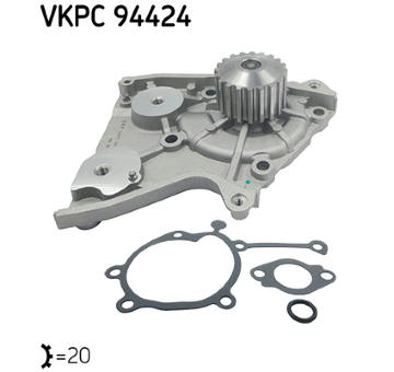 Vodné čerpadlo, chladenie motora SKF VKPC 94424