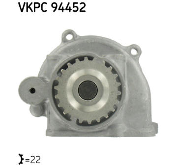 Vodní čerpadlo, chlazení motoru SKF VKPC 94452