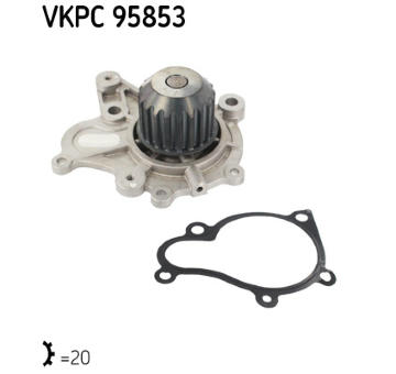 Vodní čerpadlo, chlazení motoru SKF VKPC 95853
