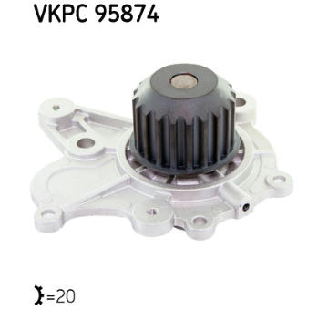 Vodné čerpadlo, chladenie motora SKF VKPC 95874