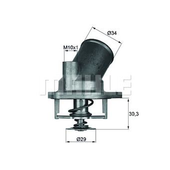 Termostat, chladivo BEHR TI 2 92