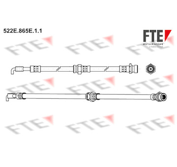 Brzdová hadice FTE 9240741