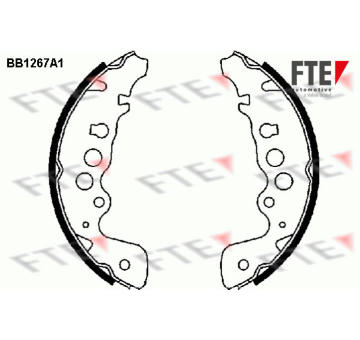 Sada brzdových čelistí FTE 9100058