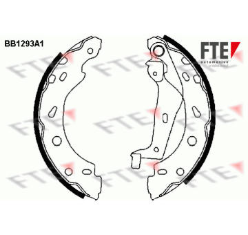 Sada brzdových čelistí FTE 9100064