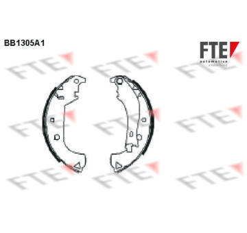 Sada brzdových čelistí FTE 9100074