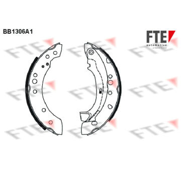 Sada brzdových čelistí FTE 9100075