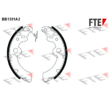 Sada brzdových čelistí FTE 9100086