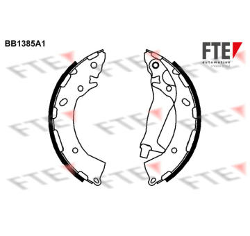 Sada brzdových čelistí FTE 9100127