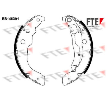 Sada brzdových čelistí FTE 9100181