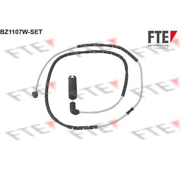 Vystrazny kontakt, opotrebeni oblozeni FTE BZ1107W-SET