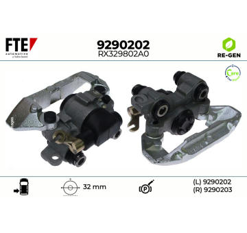 Brzdový třmen FTE 9290202