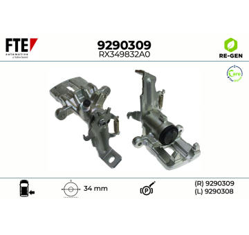 Brzdový třmen FTE 9290309