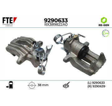 Brzdový třmen FTE 9290633