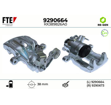 Brzdový třmen FTE 9290664