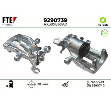 Brzdový třmen FTE 9290739
