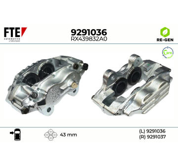 Brzdový třmen FTE 9291036