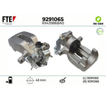 Brzdový třmen FTE 9291065