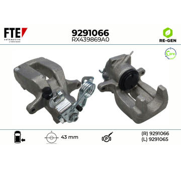 Brzdový třmen FTE 9291066