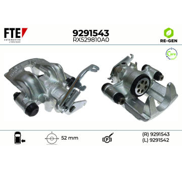 Brzdový třmen FTE 9291543
