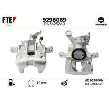 Brzdový třmen FTE 9298069