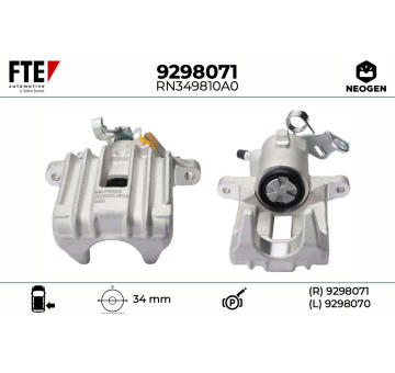 Brzdový třmen FTE 9298071