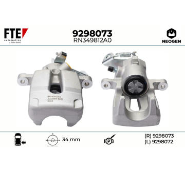 Brzdový třmen FTE 9298073