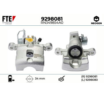 Brzdový třmen FTE 9298081