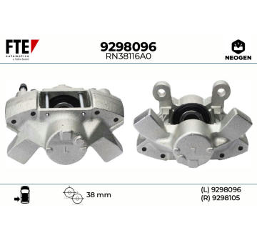 Brzdový třmen FTE 9298096