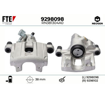 Brzdový třmen FTE 9298098