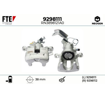 Brzdový třmen FTE 9298111