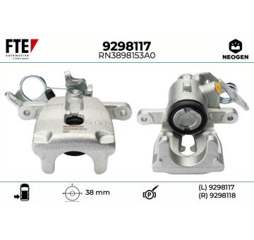 Brzdový třmen FTE 9298117