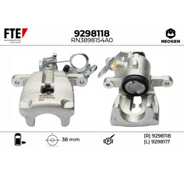 Brzdový třmen FTE 9298118
