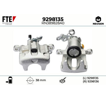 Brzdový třmen FTE 9298135