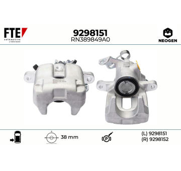 Brzdový třmen FTE 9298151