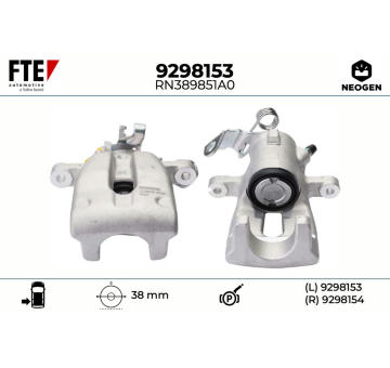 Brzdový třmen FTE 9298153