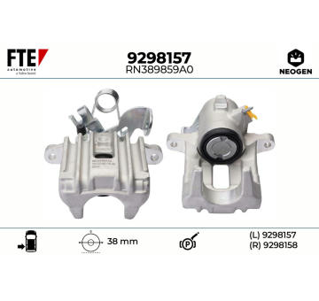 Brzdový třmen FTE 9298157
