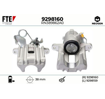 Brzdový třmen FTE 9298160