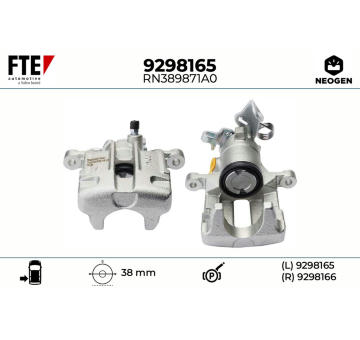 Brzdový třmen FTE 9298165