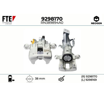 Brzdový třmen FTE 9298170