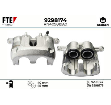 Brzdový třmen FTE 9298174